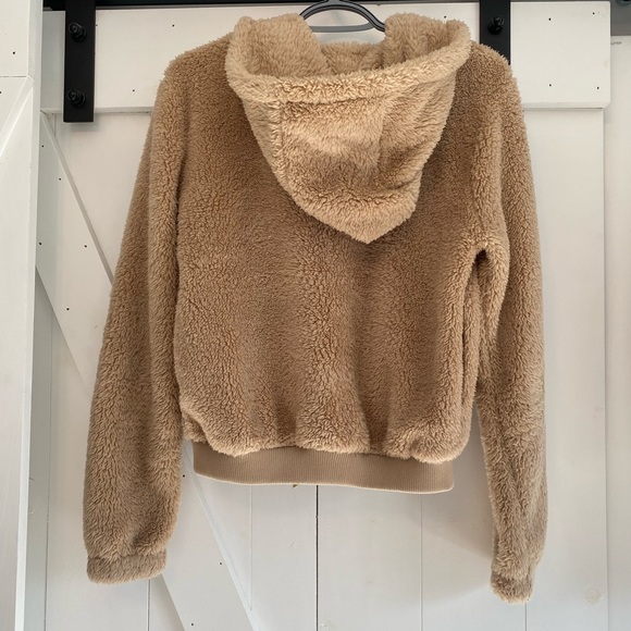 ONLY Faux Fuzz Zip Up Jacket - Picture 2 of 6